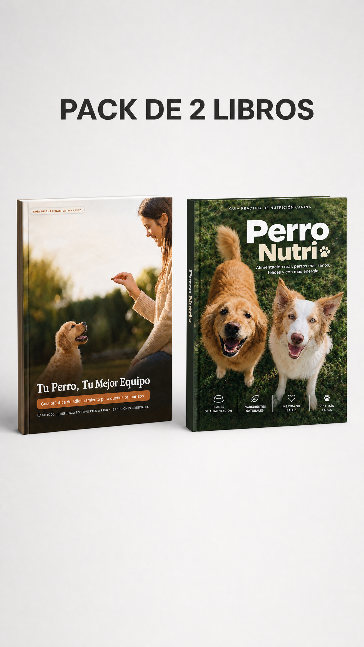 Recetas Naturales + Adiestramiento Canino